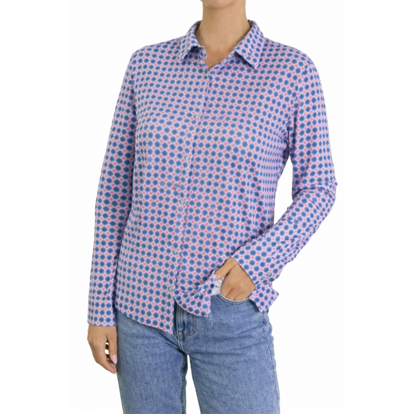 Camicia fantasia in viscosa  "Fanny"